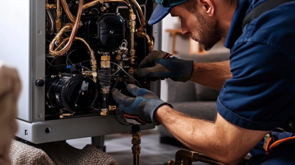 Repairing or replacing HVAC system