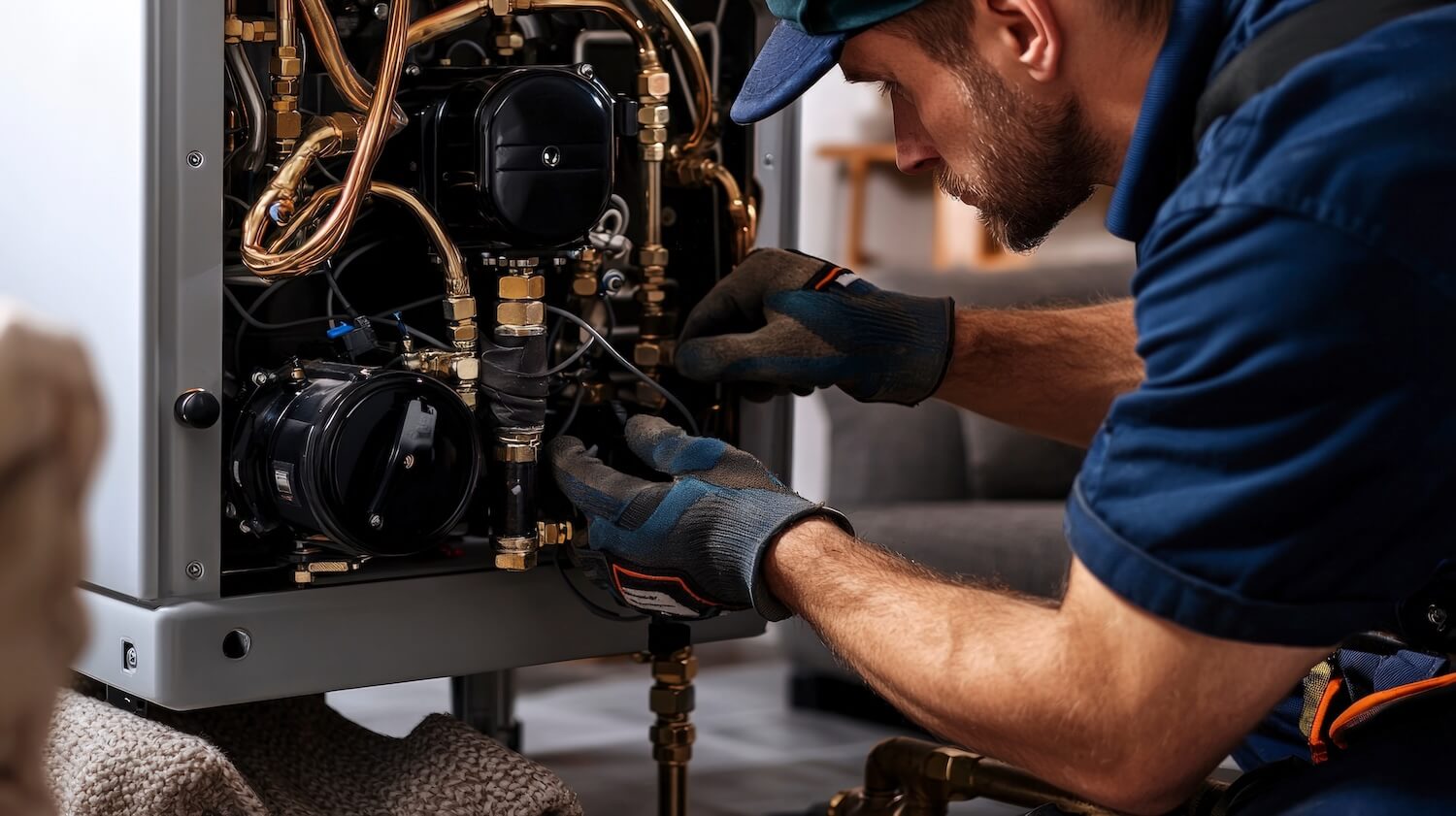 Repairing or replacing HVAC system